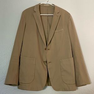 Sezane (Oct Editions) Tan Cotton Blazer